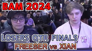 【BAM2024SF6】FREESER EHONDA vs XIAN DEE JAY 【Losers QTR Finals】 [upl. by Niknar]