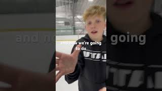 How to hockey stop with the bash brothers hockey besties like subscribe living ￼ [upl. by Wanda]