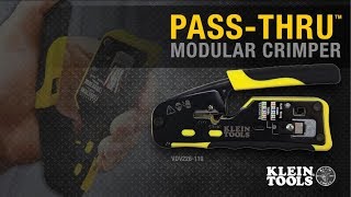 PassThru Modular Crimper [upl. by Ordisy]