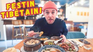 Nourriture du Tibet Les plats typiques I Paris Food Tour [upl. by Gnim]