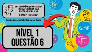 OBMEP 2024 NÍVEL 1 QUESTÃO 6 PRIMEIRA FASE SOLUÇÃO  HELENO VÊ DE UMA JANELA ALGUMAS CABINES [upl. by Naida]