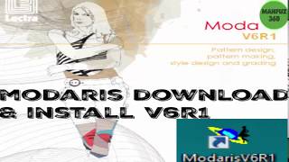 How to free download and install lectra Modaris V6R1 Bangla tutorial 2017 [upl. by Eudora]