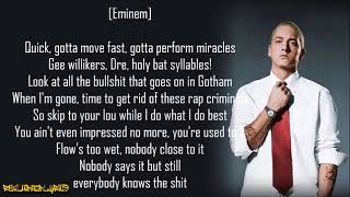 Eminem  Business Lyrics [upl. by Dobrinsky]