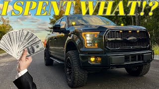 My Ford F150 Complete Mod Break Down WITH COST [upl. by Puett534]