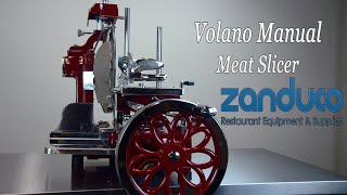 Volano Manual Style Meat Slicer [upl. by Adnema]