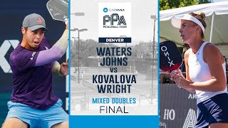 Waters and Johns take on Kovalova and Wright for the Gold [upl. by Rozele]