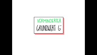 Verminderter Grundwert [upl. by Betthel922]