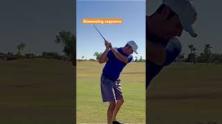 Probably Starting Your Downswing WRONG golfdownswing golfswing [upl. by Martsen]