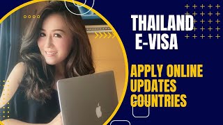 Thailand EVisa Apply onlines countries updates thailandvisa thailand evisa online [upl. by Tdnarb982]