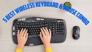 Best Wireless Keyboard and Mouse in 2024  Top 5 Best Keyboard Mouse Combo [upl. by Mylan]