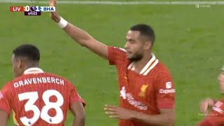 Cody Gakpo Goal Vs Brighton 🔥  Liverpool 21 Brighton Highlights [upl. by Wohlert646]