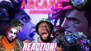 Arcane Season 2 Official Teaser Trailer REACTION NOOO MY HEART IS BROKEN [upl. by Reuben]