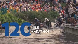 All Night Long  PRESS RELEASE The 2024 Consumers Energy AuSable River Canoe Marathon [upl. by Nylarej]