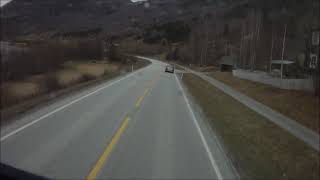 Driving from Oslo to Trondheim on E6 Part 3 of 4 på E6 [upl. by Wilkison86]