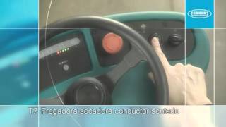 Video fregadora Tennant T7  Fregadora Industrial [upl. by Barnebas138]