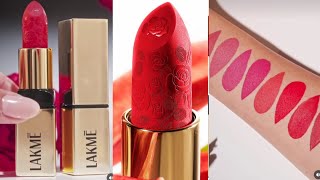 Lakme Rouge Bloom Powder Matte Bullet Lipstick [upl. by Sverre731]