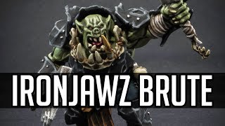 How to paint Orruk Ironjawz Brutes [upl. by Audres]