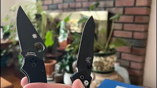 Spyderco Para 3 vs Benchmade 945BK1 mini Osborne  Which is better for Edc [upl. by Ellerad255]