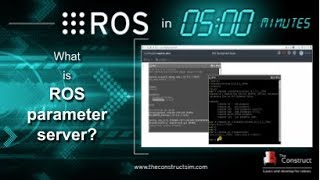 ROS in 5 mins 012  What is ROS Parameter Server [upl. by Nemajneb]