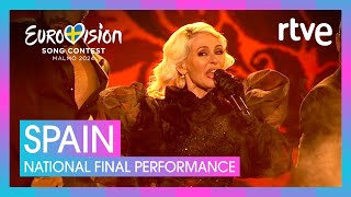 Nebulossa  ZORRA  Spain 🇪🇸  National Final Performance  Eurovision 2024 [upl. by Reinert740]