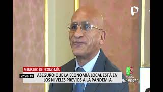 La economía peruana es una de las que más crecerá en la región según el ministro de Economía [upl. by Wallas616]