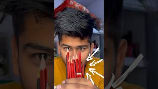 How to throw pencil like knife😱😱 shorts shortsfeed viral trendingshorts [upl. by Layne]