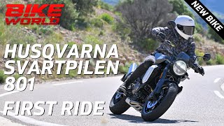 New 2024 Husqvarna Svartpilen 801  First Ride [upl. by Ayahs]