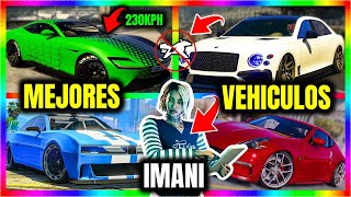 ¡LOS MEJORES VEHÍCULOS Y MAS RAPIDOS de TECNOLOGIA IMANI EN GTA5 ONLINE 2023¡ [upl. by Etiam]