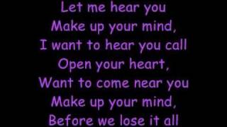 Europe  Open your Heart  Lyrics [upl. by Jules]