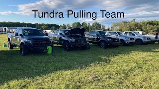 Pulling truck season 2023 Tundra Pulling Team 😈 [upl. by Jocko]