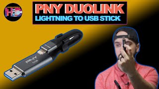 My Tech PNY DuoLink Lightning to USB A Memory Stick [upl. by Akceber]