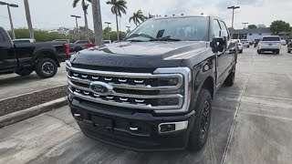 2024 F250 Super Duty Platinum review  When the most capable workhorse is needed for the job [upl. by Thirion506]