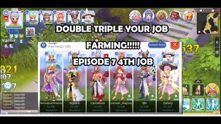 Group Hunting Skill Faster Job Farming Ragnarok Mobile F2P Episode 7 [upl. by Endys]