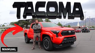 2024 Toyota Tacoma Manual Should You Get The Manual [upl. by Nevad]