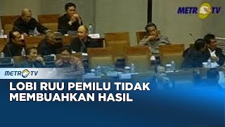 Pengesahan RUU Pemilu Ditunda Dok 2008 [upl. by Nolyad]