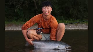 CHINOOK SALMON Vedder River Salmon Fishing [upl. by Morgan]