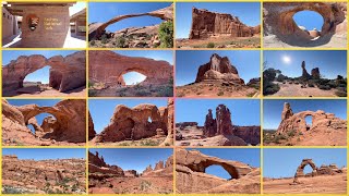 Arches National Park  Complete Tour [upl. by Relly]