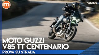 Moto Guzzi V85TT  Con lEuro 5 è MIGLIORATA tantissimo  La prova [upl. by Sihunn]