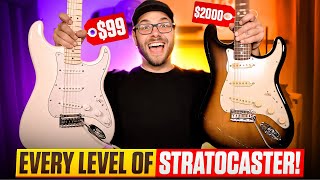 Every Level Of Stratocaster [upl. by Dutch]