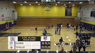 ESN PostMatch Show Olympia vs Puyallup Volleyball [upl. by Htrowslle]