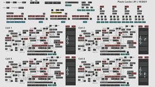 MAXMSP  Generative Algorithmic Music  1  Piano Random Composition [upl. by Aneertak393]