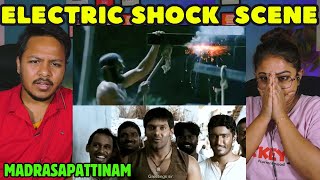 Madrasapattinam  Electric Shock Scene Reaction  Part 3 [upl. by Laenej]