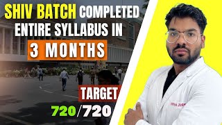 We completed entire NEET syllabus in 3 months [upl. by Braeunig342]