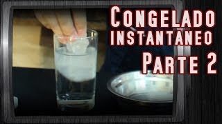 Como congelar agua en 1 segundo │ Parte 2  2 │ Experimento Fácil│ [upl. by Beauregard]