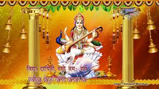 ॐ सरस्वती नमो नमः  माँ सरस्वती मंत्र  Om Saraswati Namo Namah  Maa Saraswati Mantra [upl. by Libbey568]