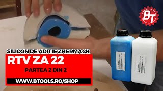 Realizare matrita flexibila din silicon RTVZA22 strat dimensionalCochila ipsosPartea 2 din 2 [upl. by Libbna309]