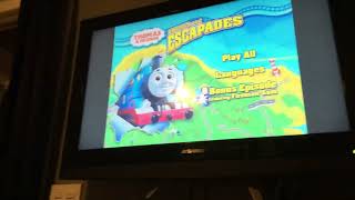 Menu Walkthrough To Thomas amp Friends Engines amp Escapades 2008 DVD 🚂 👨 [upl. by Dric]