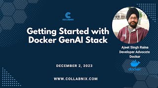 Getting Started with Docker GenAI Stack [upl. by Haisi]