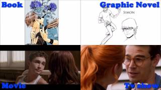 Shadowhunters Book vs Graphic Novel vs Movie vs TV Show [upl. by Yud]