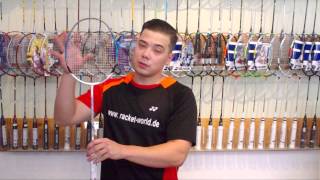 Victor Brave Sword 12L Racket Review by wwwracketworldde [upl. by Attennhoj]